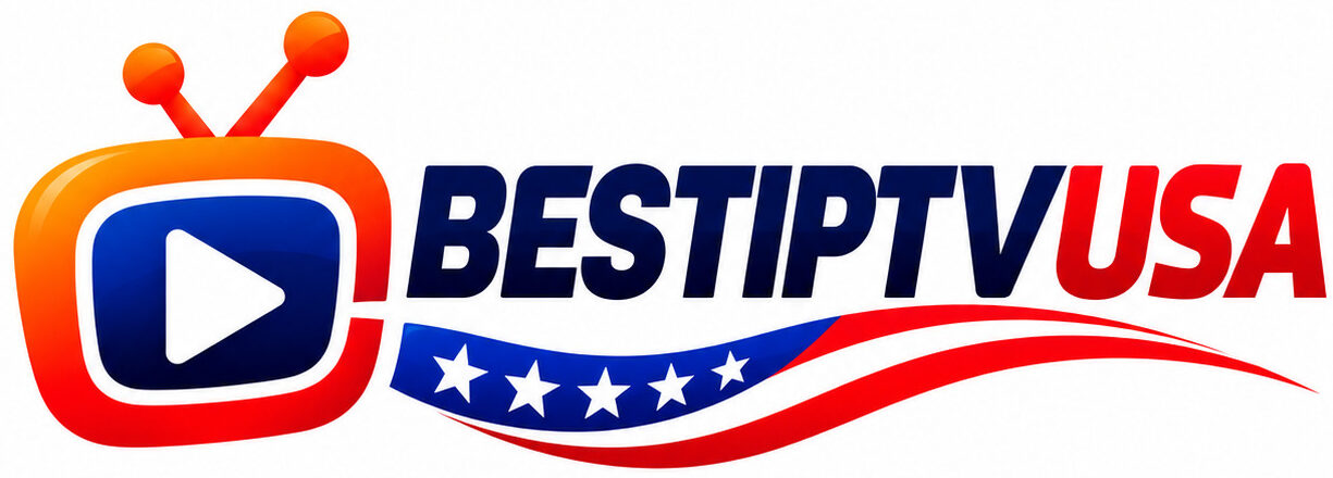 Best IPTV USA - Premium IPTV Service Logo for American Viewers